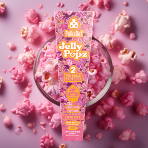 Pink Runtz Popcorn | Hybrid | 2.5g Jelly Popz Exotic THC-A Pre-Rolls