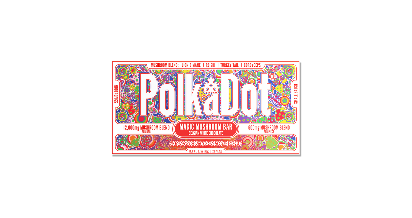 Cinnamon French Toast Chocolate Bar (12,000 MG) by Polkadot