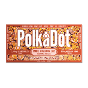 Creamy Hazelnut Wafer Chocolate Bar (12,000 MG) by Polkadot