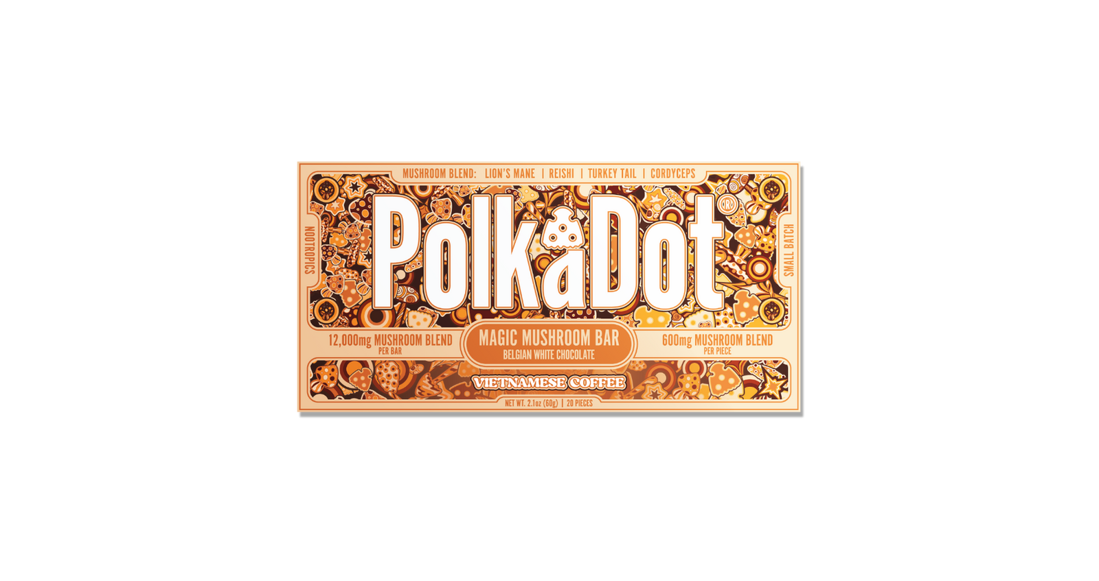Viet Ice Coffee Chocolate Bar (12,000 MG) by Polkadot